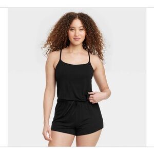 Women's Cloud Knit Tank Top and Shorts Pajama Set